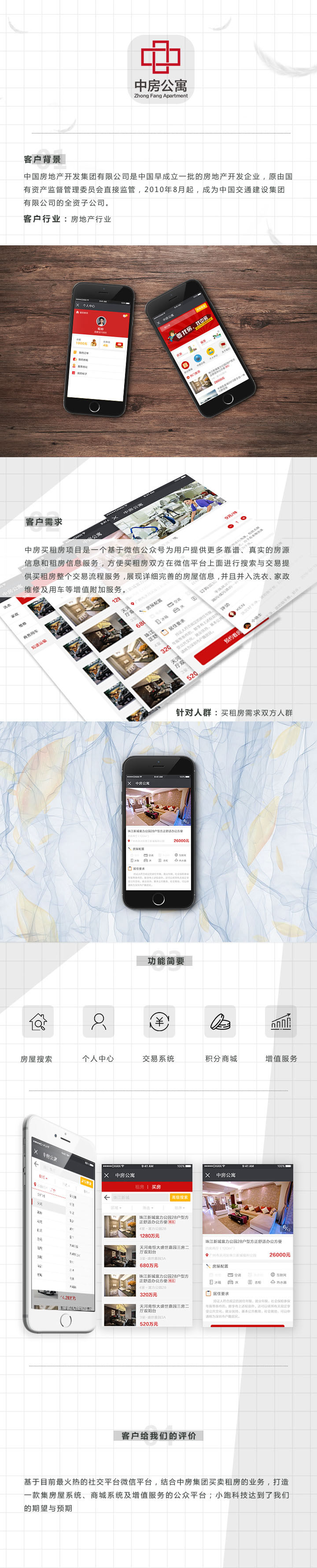 【中房集團(tuán)】租賃公眾號(hào)開(kāi)發(fā)